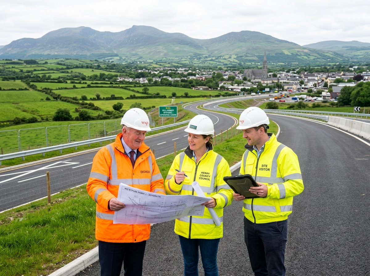 Town Bypass Progress Inspection